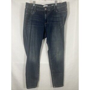 Jessica Simpson Jeans Kiss Me Skinny Women's 20W Blue Denim Classic
